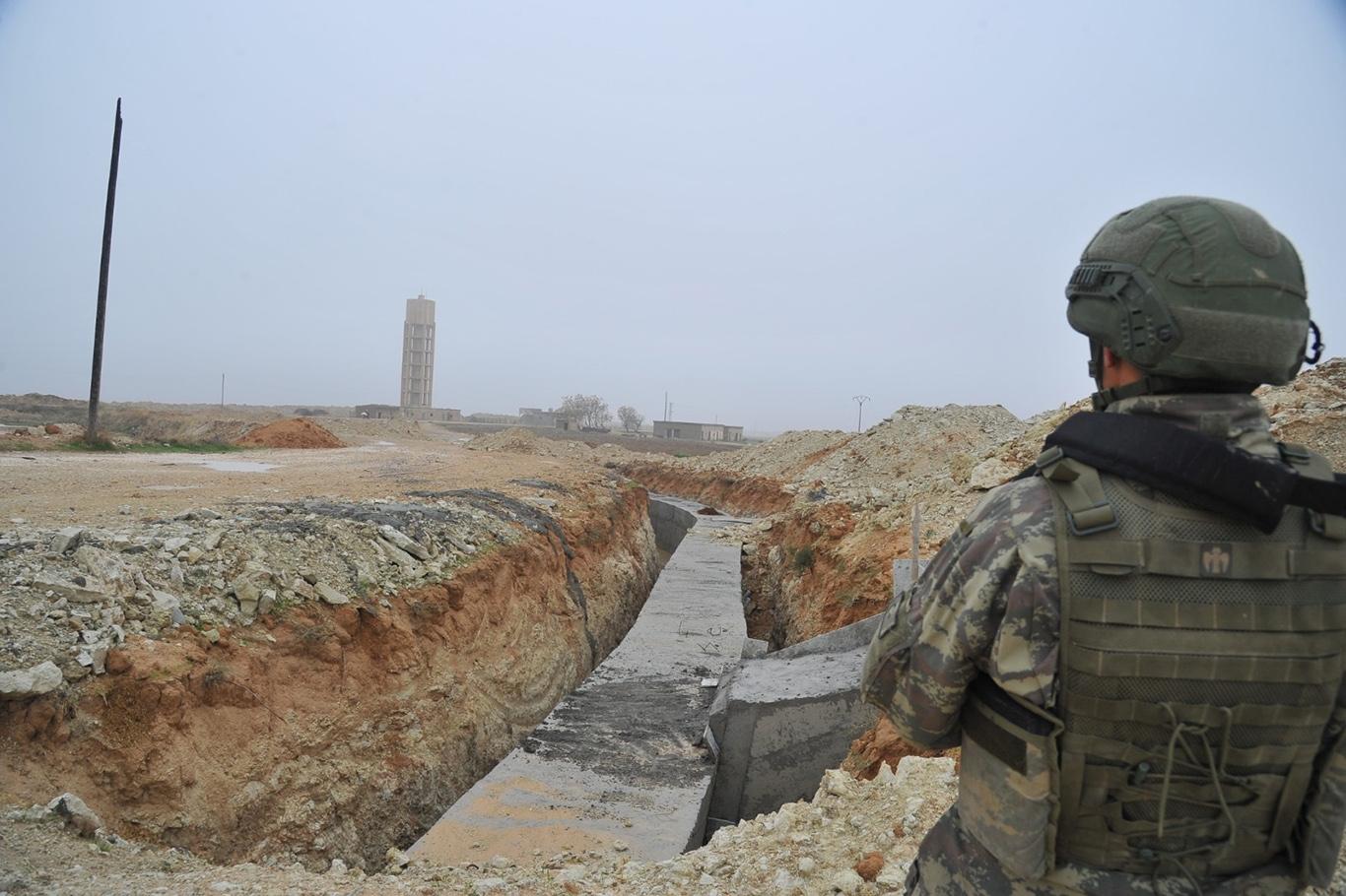 Rasulayn'da PKK/YPG'ye ait bir tünel daha tespit edildi